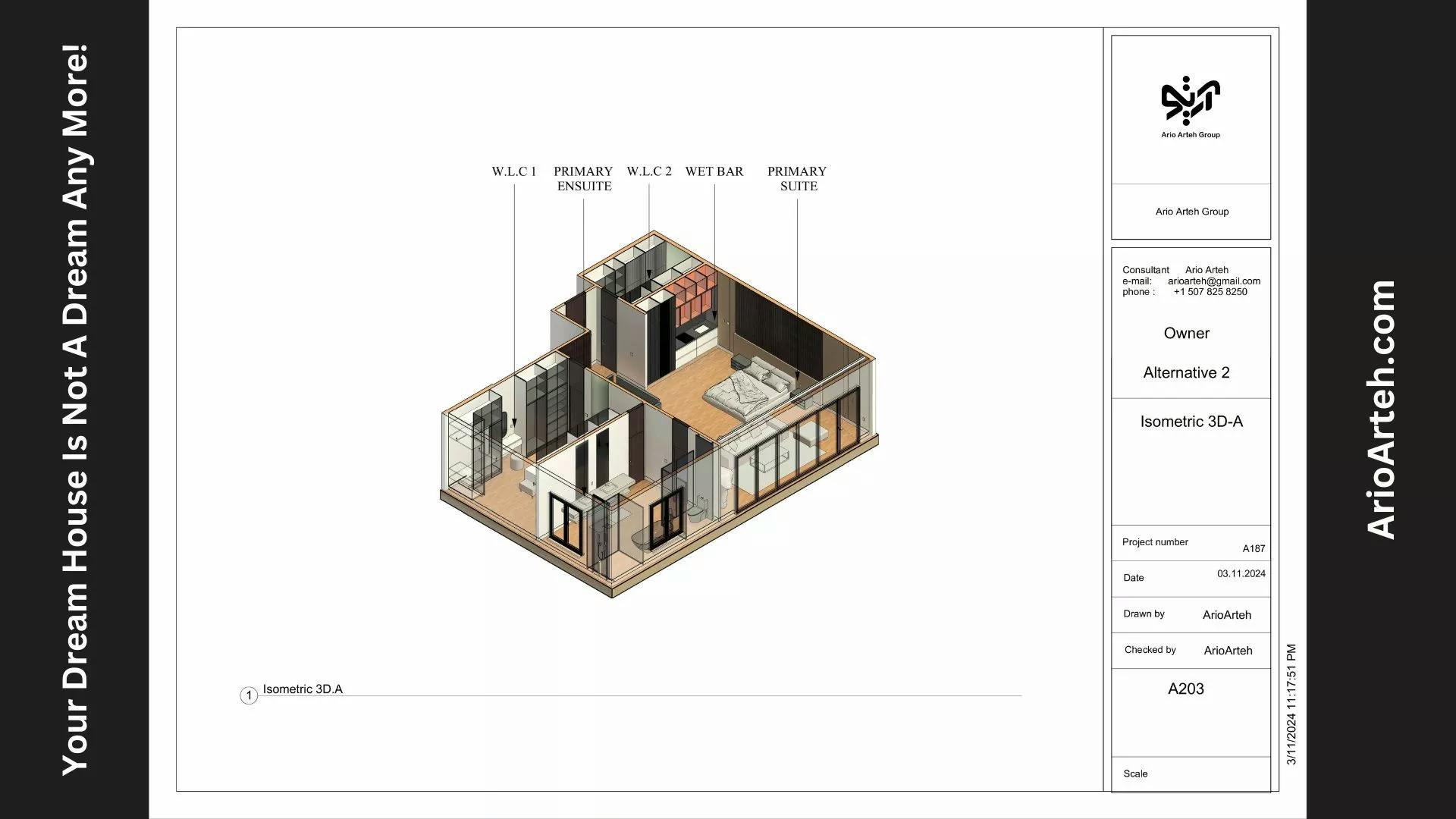 3D blueprint