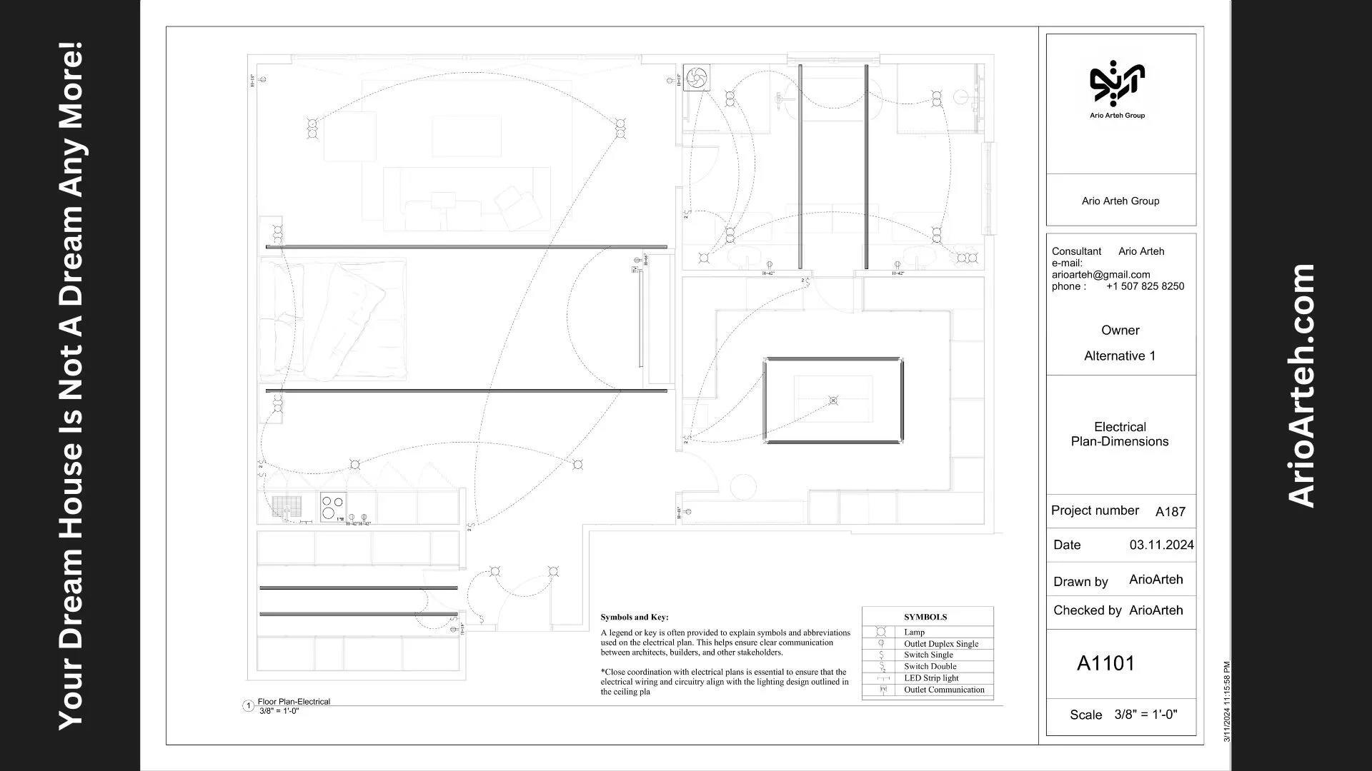 Electrical blueprint