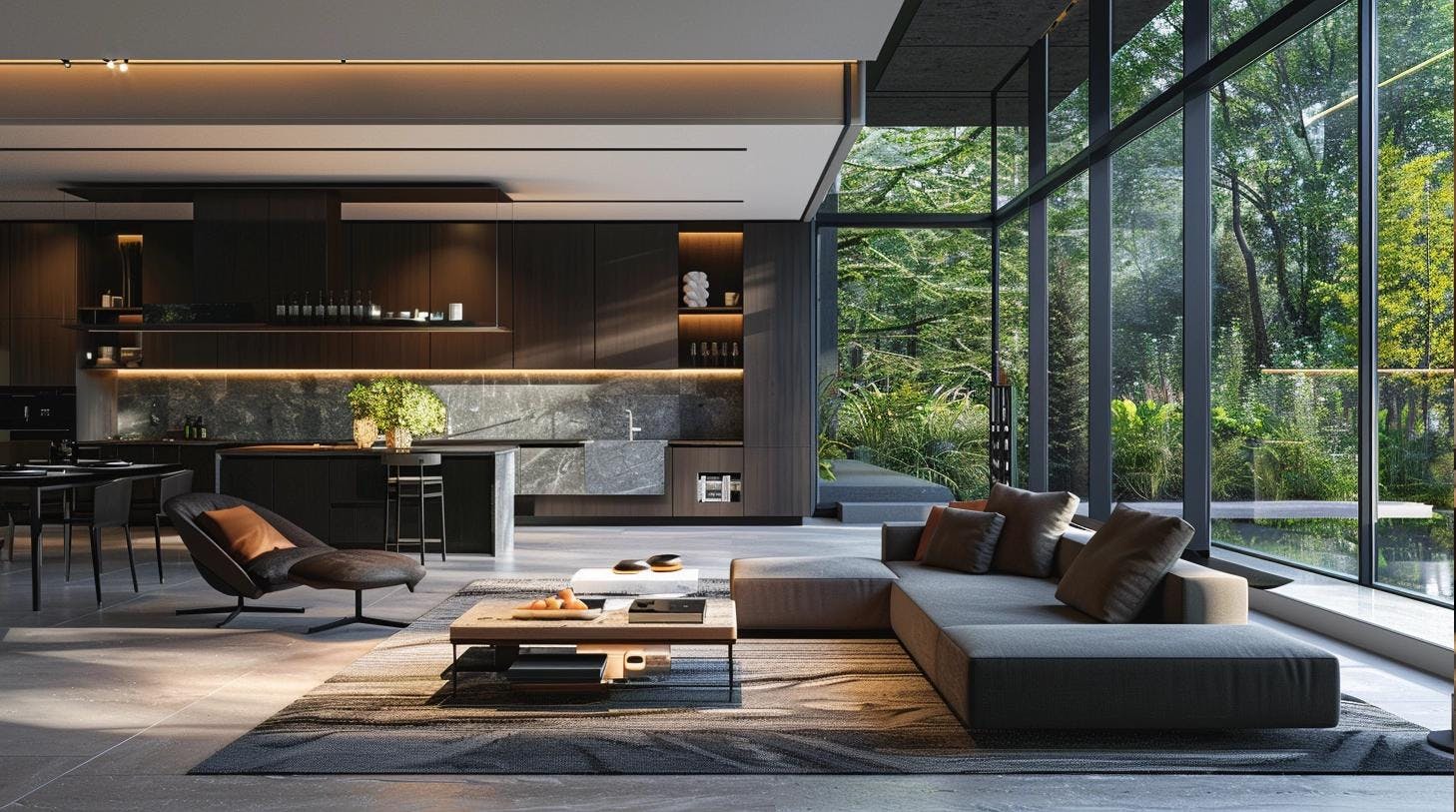 Interior Dark Modern